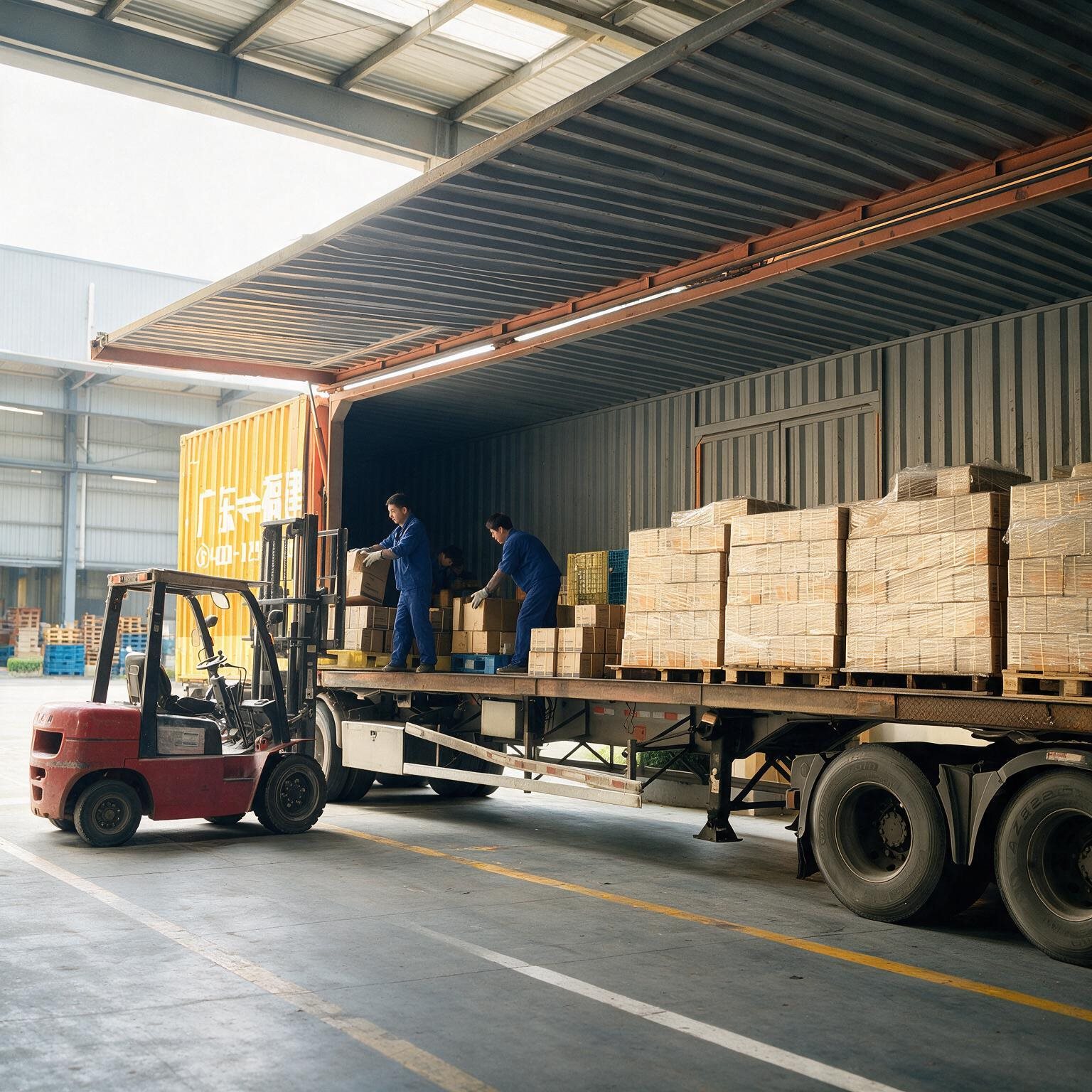 Stage 08 — Container loading